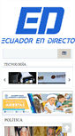 Mobile Screenshot of ecuadorendirecto.com